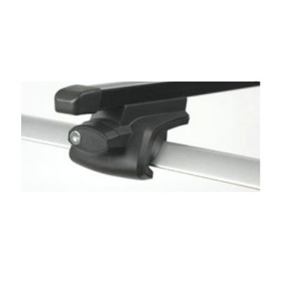 8102B+B3 Barres transversales de toits en acier revêtus de zinc durables accessoire universel 4x4 pour les déplacements avec rails relevés